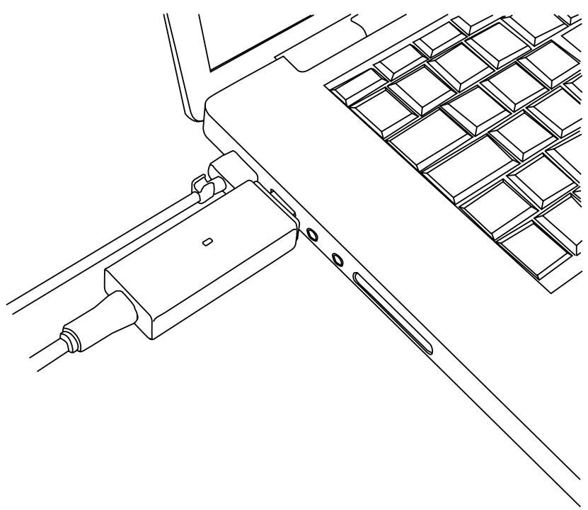 MIGLIA TVMINI - Connexion via l'entrée coaxiale - 1