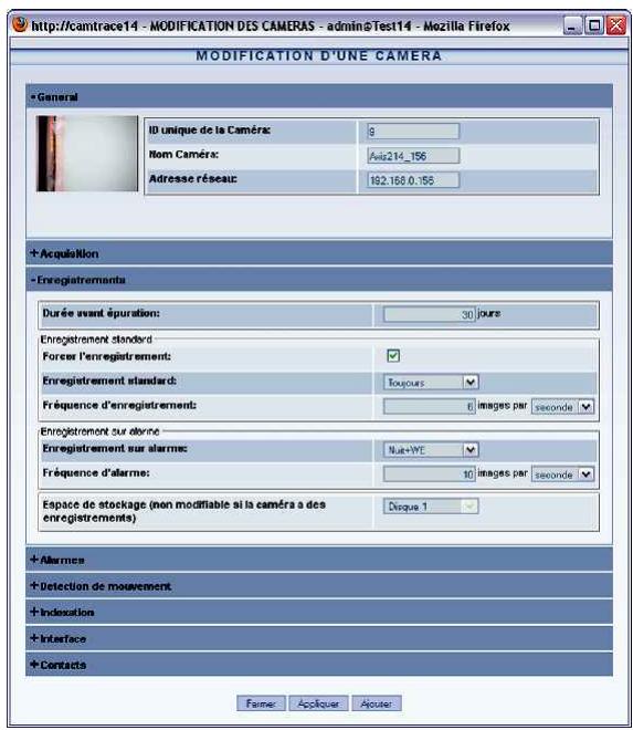 CAMTRACE V6.10.00 - Gestion du multivolume - 2