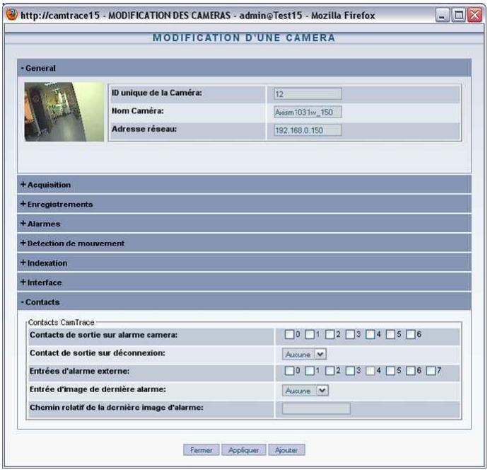 CAMTRACE V6.10.00 - Installation d'un module d'entrées-sorties CAMIO - 4