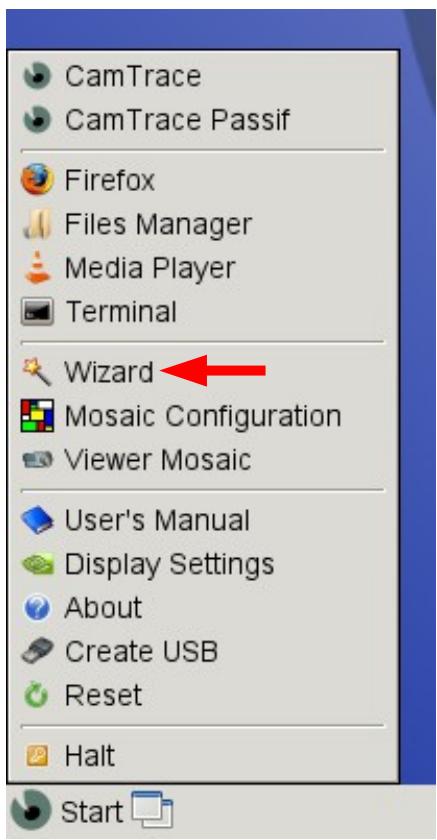 CAMTRACE VISUALISATION UNIT V1.68 - Premiers pas: - 1