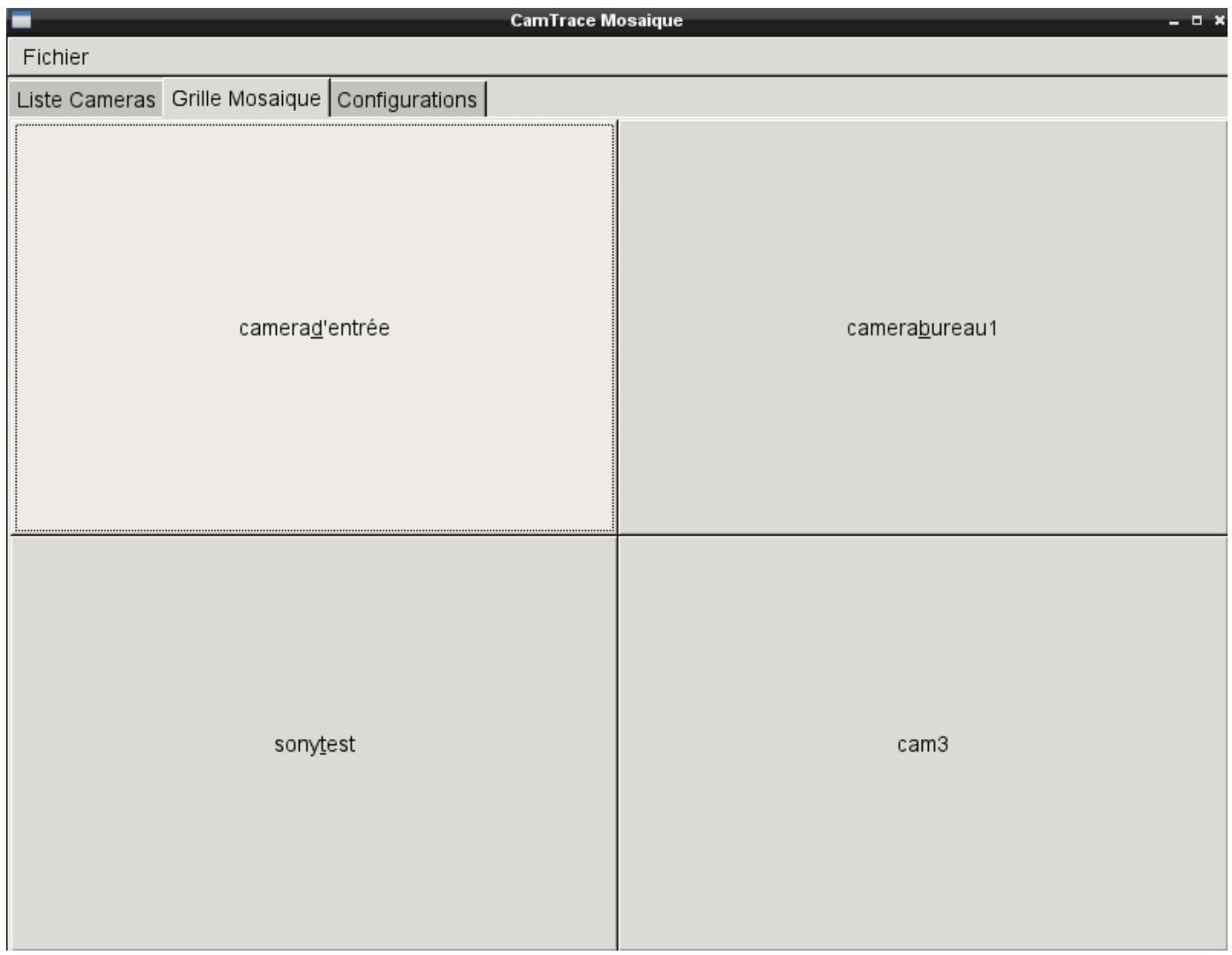 CAMTRACE VISUALISATION UNIT V1.68 - b)Le mode "VU Standalone" - 3