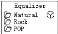 TAKEMS DESEO 4GB - Mode equalizer - 2