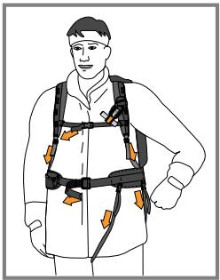 ABS PETER ASCHAUER GMBH AVALANCHE AIRBAG SYSTEM - Indossare l'airbag - 1