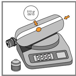 ABS PETER ASCHAUER GMBH AVALANCHE AIRBAG SYSTEM - Checking the cartridge weight - 1