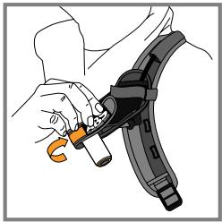ABS PETER ASCHAUER GMBH AVALANCHE AIRBAG SYSTEM - Nastro con chiusura a strappo – dispositivo di sicurezza - 1