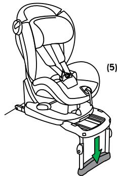 BESAFE IZI COMFORT ISOFIX - Installation face à la route avec le système ISOfix - 6