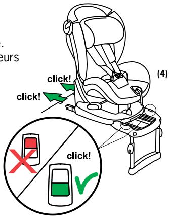 BESAFE IZI COMFORT ISOFIX - Installation face à la route avec le système ISOfix - 5