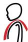 BESAFE IZI SLEEP - Position de la sangle diagonale: - 2