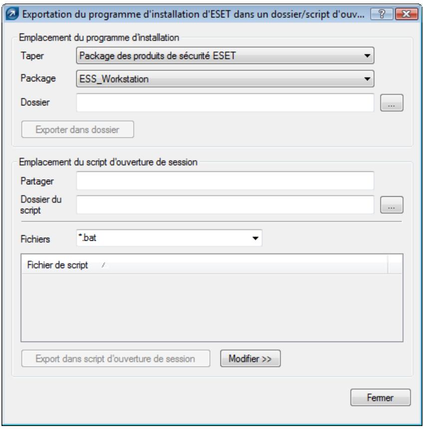 ESET REMOTE ADMINISTRATOR - Installation à distance par ouverture de session ou par Email - 1