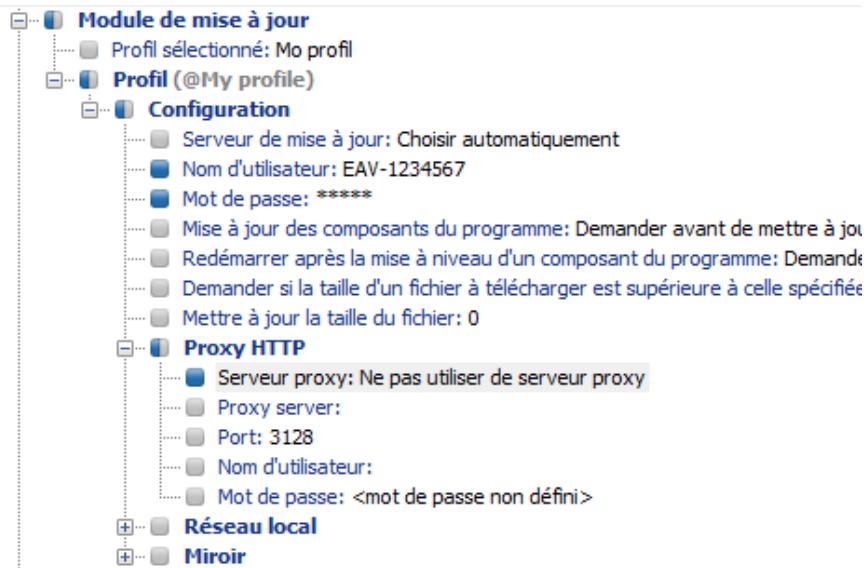 ESET REMOTE ADMINISTRATOR - Superposition de configuration - 1