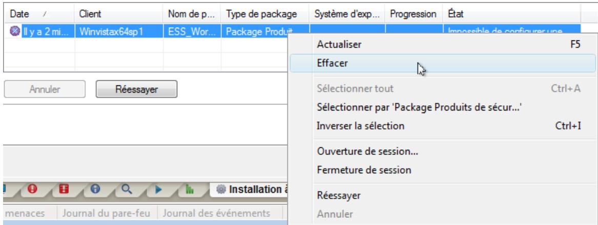 ESET REMOTE ADMINISTRATOR - Éviter des installations répétées - 1