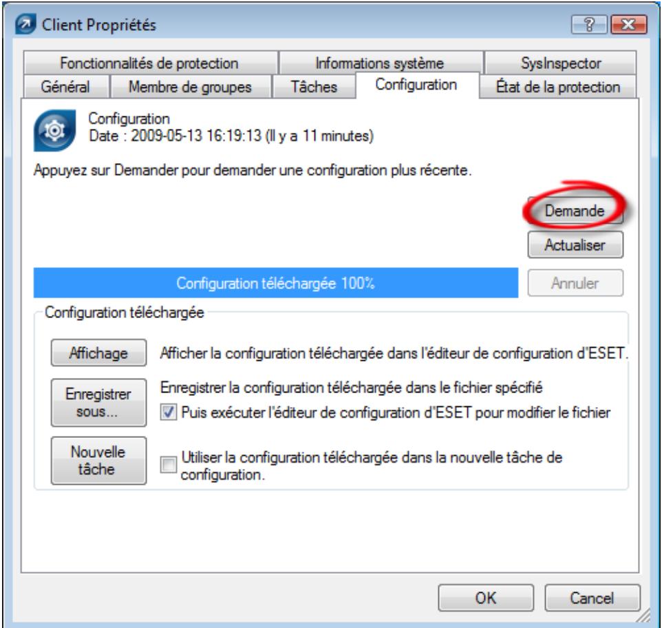 ESET REMOTE ADMINISTRATOR - Réplication et informations sous les onglets individuels - 1