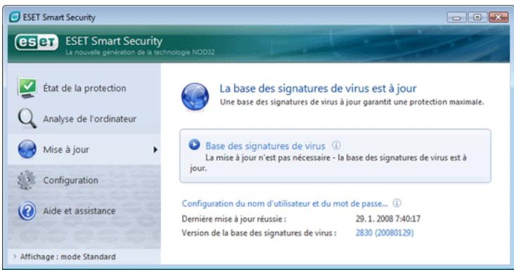 ESET SMART SECURITY - Mise à jour du programme - 1