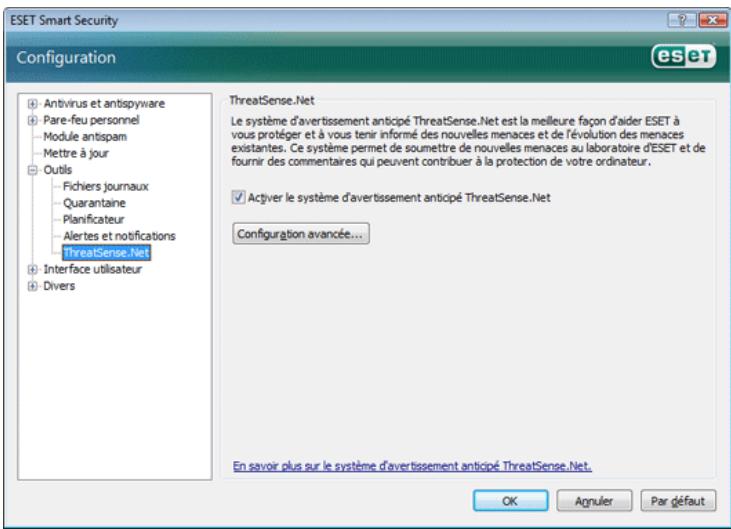 ESET SMART SECURITY - ThreatSense.Net - 1