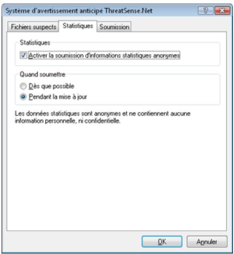 ESET SMART SECURITY - Quand soumettre - 1