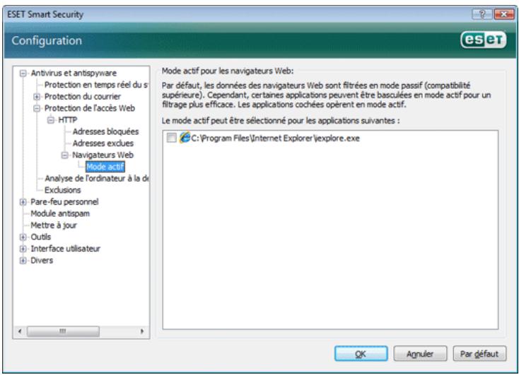 ESET SMART SECURITY - Navigateurs Web - 2