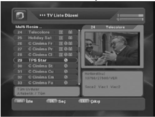 NEXT YE-2000 SUPER X PLUS - KANAL LISTENIZI KISEL iHTIYACLRINIZA GORE DÜZENLEYIN,KANAL SILME/MINI ÇOKLU EKRAN FAVORİ/UYDULARA ISIM VERME - 2