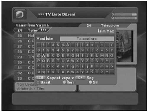 NEXT YE-2000 SUPER X PLUS - KANAL LISTENIZI KISEL iHTIYACLARINIZA GORE DÜZENLEYIN,GIRIS/KANALLARA ISIM YAZMA/KİLITLEME - 2