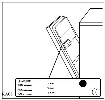SOG SLV75 - Plaque signalétique - 1