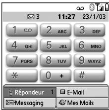 TREO 650 - Accès à l'application Téléphone - 1