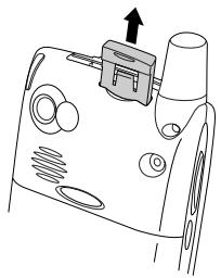 TREO 650 - Insertion de la carte SIM - 1