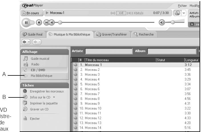 TREO 650 - Transfert de musique d'un CD sur votre téléphone - 6