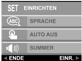 VIVATAR VIVICAM 3740 - Configurer le menu - 1