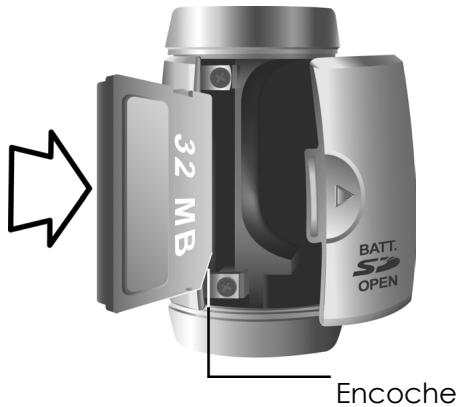 VIVATAR VIVICAM 3740 - Pour installer la Carte mémoire : - 3