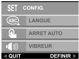 VIVATAR VIVICAM 3740 - Pour selectionner une langue différente : - 4