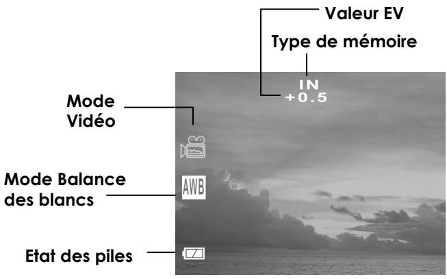 VIVATAR VIVICAM 3740 - Chapitre 6 - Utilisation de l'écran LCD - 2
