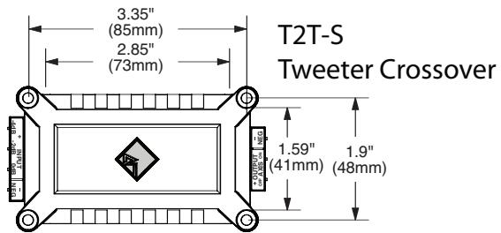 AUDIO DESIGN T252-S - T252-S &amp; T2652-S Bi-Amp Cosover Wiring - 13