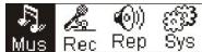 MATSUI MAT 105MR - - Menu/GLowne - 1