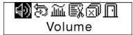 MATSUI MAT 105MR - Control Menu in playback or in pause mode - 1
