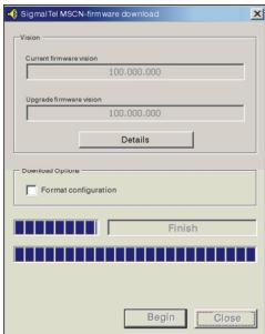 MATSUI MAT 110MR - Suorita laiteohjelmiston paivitysohjelma. - 4