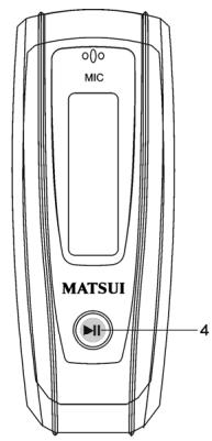 MATSUI MAT 110MR - - Betjeningsknapper - 2