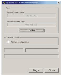 MATSUI MAT 110MR - - Mise à jour du logiciel - 2