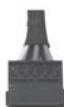 SILVERSTONE STRIDER ESSENTIAL ST50F-ES 80PLUS - Small 4-pin floppy power connector - 3