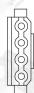 SILVERSTONE STRIDER PLUS ST60F-P 80PLUS BRONZE, STRIDER PLUS ST75F-P 80PLUS SILVER, STRIDER PLUS ST85F-P 80PLUS SILVER - Connecteur de puissance pci-e 8 broche. - 3