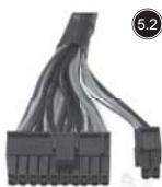 SILVERSTONE STRIDER ST45SF 80PLUS BRONZE (VERSION 2.0) - Power supply connectors - 4