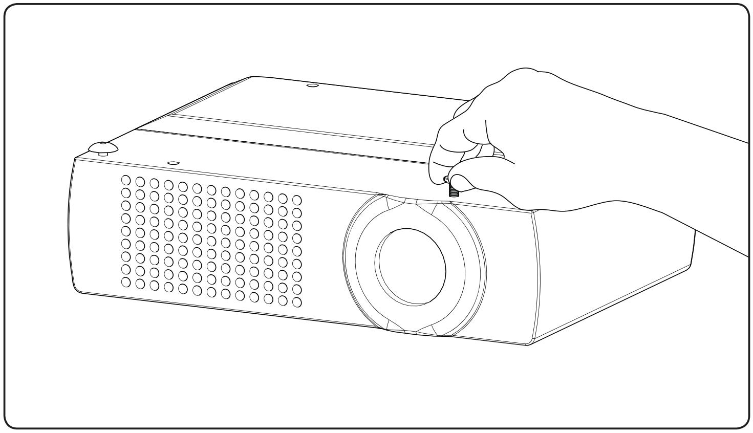 SANUS VP1 - INSTALL PROJECTOR BRACKET - 1