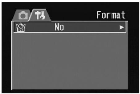 DAITSU DF-310Z - Formatage de la mémoire de l'appareil ou de la carte SD - 1
