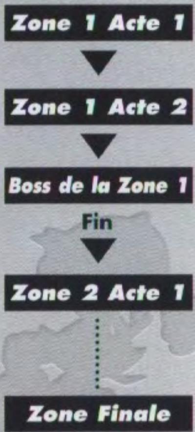 GAMES NINTENDO GAME BOY ADVANCE SONIC ADVANCE - Choix de l'acte - 2