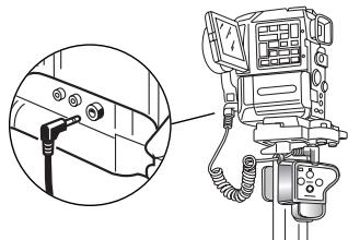 MANFROTTO 521PRO - Connecting with the camera - 3