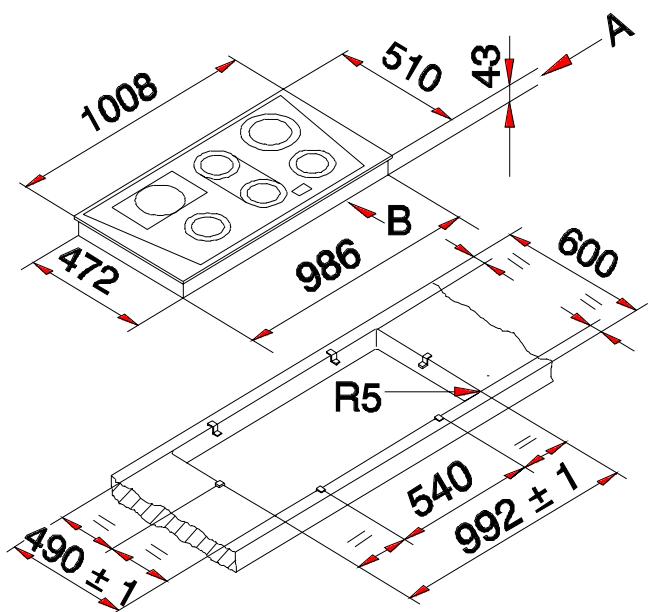 PROMETHEUS GK100 - Encastrement - 1