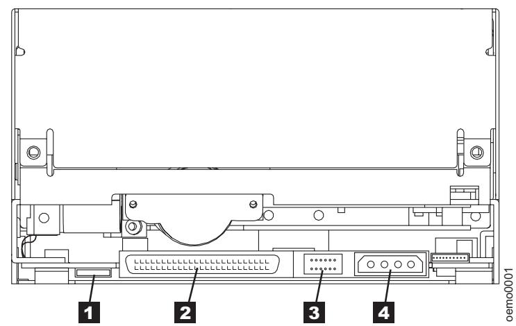 TANDBERG LTO2 - Retrait d'une unité SCSI du boîtier - 1