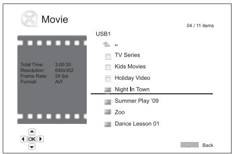 CAMBRIDGE AZUR 650BD - Lire des fichiers video - 2