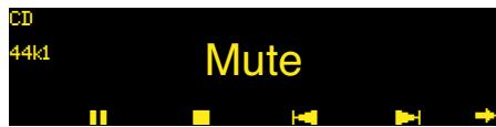 MERIDIAN M80 - To mute the sound - 1