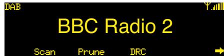 MERIDIAN M80 - To scan for DAB stations - 1