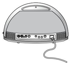 MERIDIAN M80 - Connectez le cordon d'alimentation - 1