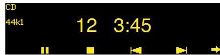 MERIDIAN M80 - Changing the displayed information - 1